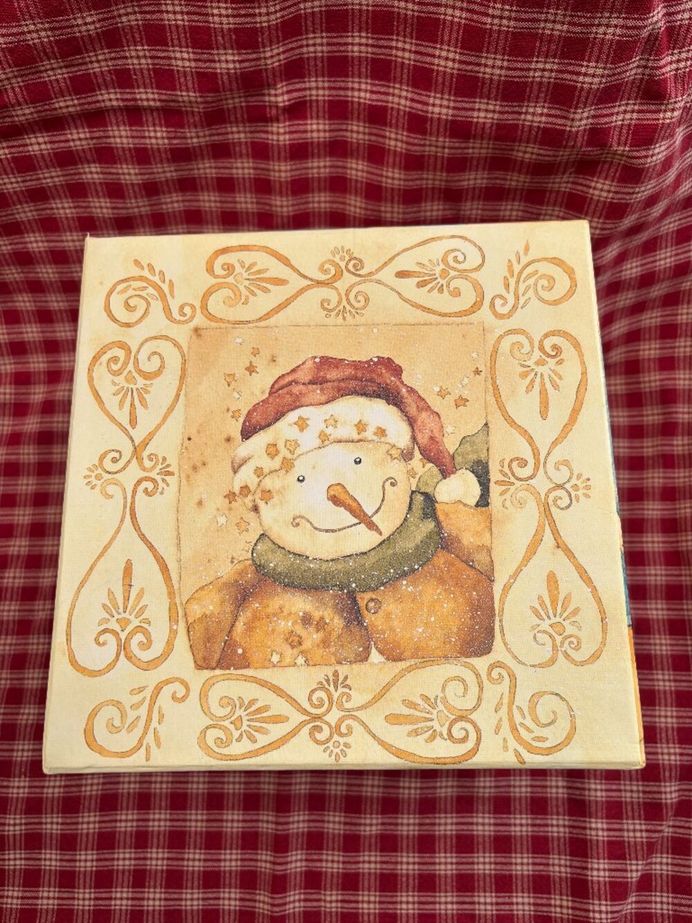 A Snowman Named Bob- Keepsake box by Bob's Boxes